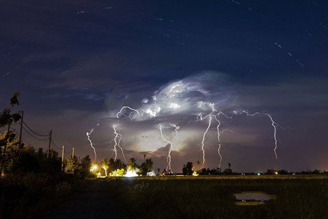 梦见雷电