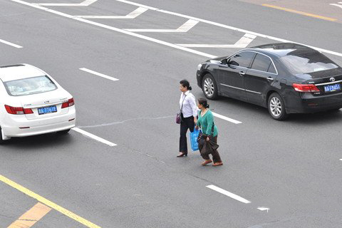 梦见横穿马路 横渡