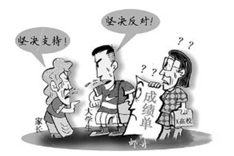 梦见成绩单